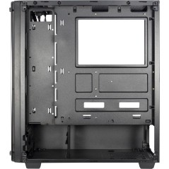 Inter-Tech C-303 Mirror Tower ATX Case - Sleek Black Design, No Power Supply Included, Perfect for Custom Builds!
